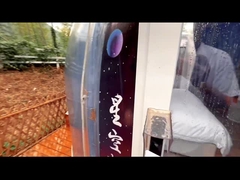 เต็นท์ฟองโปร่งใสตั้งแคมป์กลางแจ้งป้องกันรังสียูวีน้ำหนักเบา