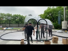 กันน้ำ UV Protection Clear Bubble Tents 4m2 - 24m2 การระบายอากาศ