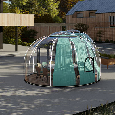 คุณภาพ  Stars View Bubble Tent Hotel Detachable Outdoor Transparent Dome Tent โรงงาน