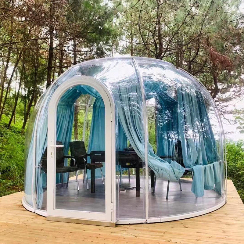 โรงงานคุณภาพสูงที่กำหนดเอง Bubble Hut Tent Bubble Igloo Tent เต็นท์ฟองอากาศ